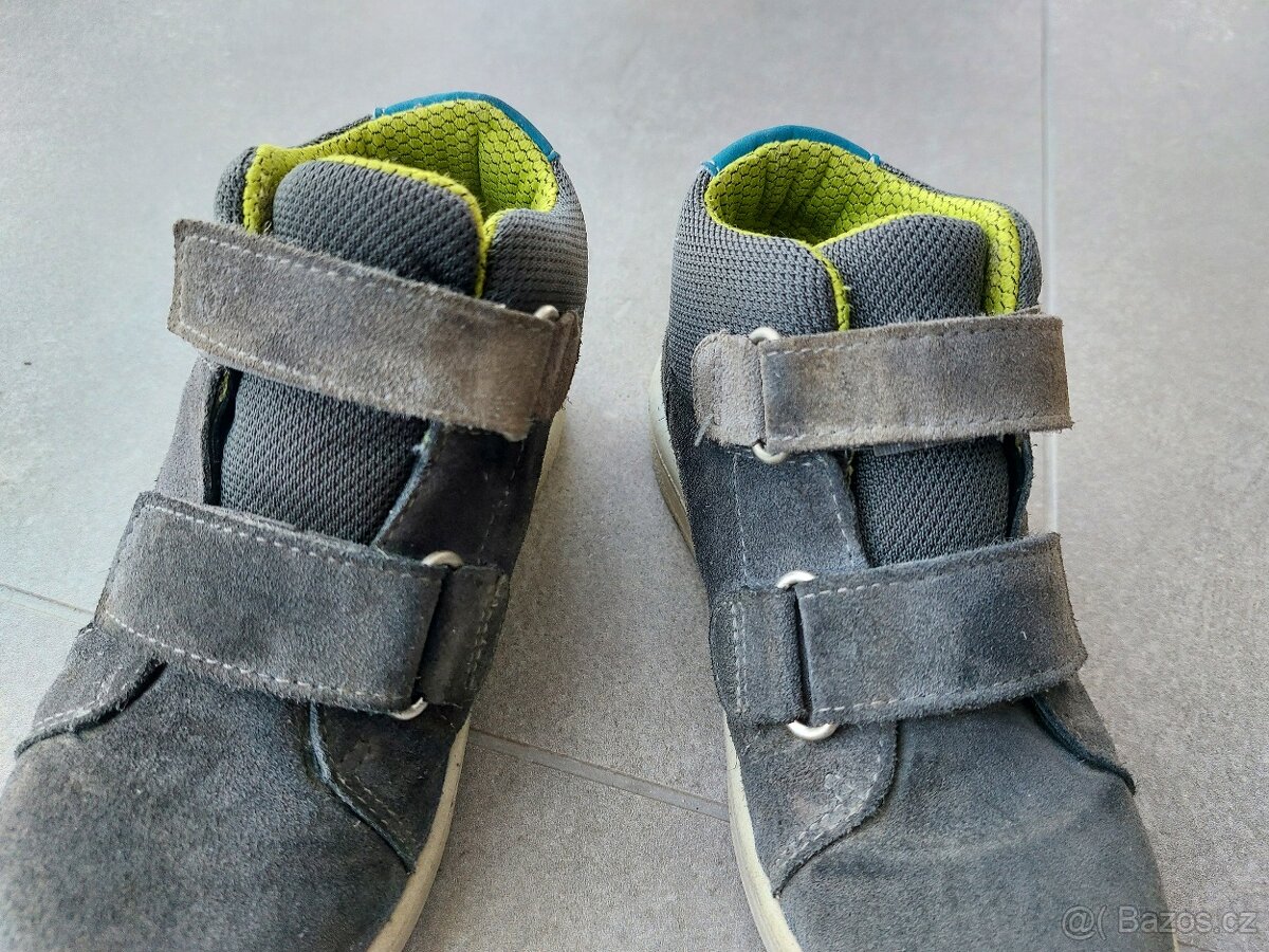 Celoroční chlapecké boty Ricosta Pepino Nemo šedé v. 28 - 6