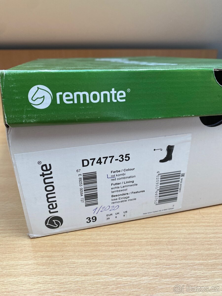 Dámské kozačky Remonte vel. 39 Top Stav - 6