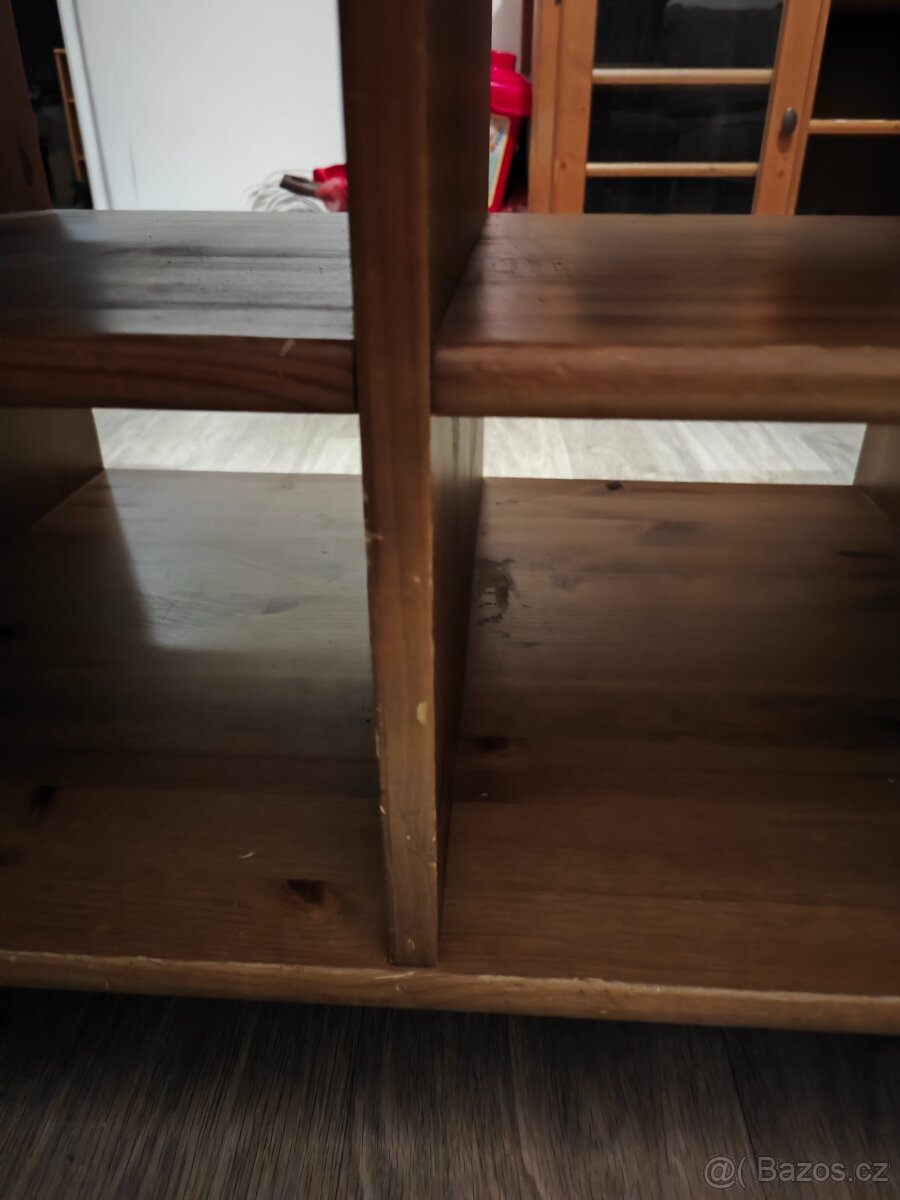 Konferenční stolek dřevěný Ikea - 6