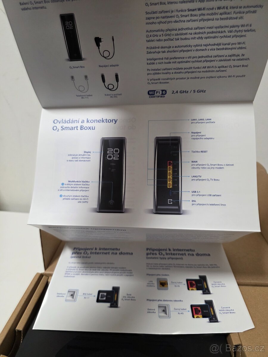 Modem - O2 Smart Box 2 - černá - 6