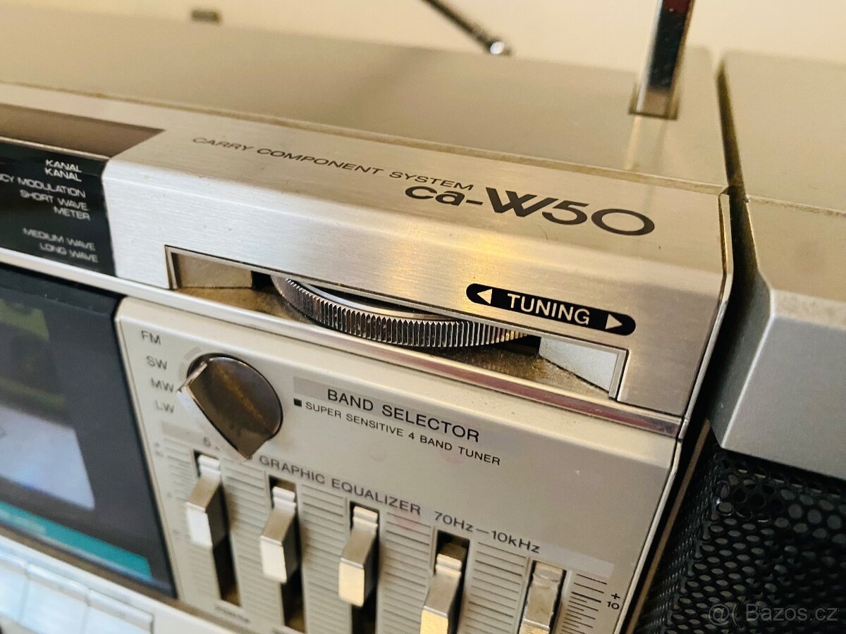 Radiomagnetofon Aiwa CA-W50, rok 1986 - 6