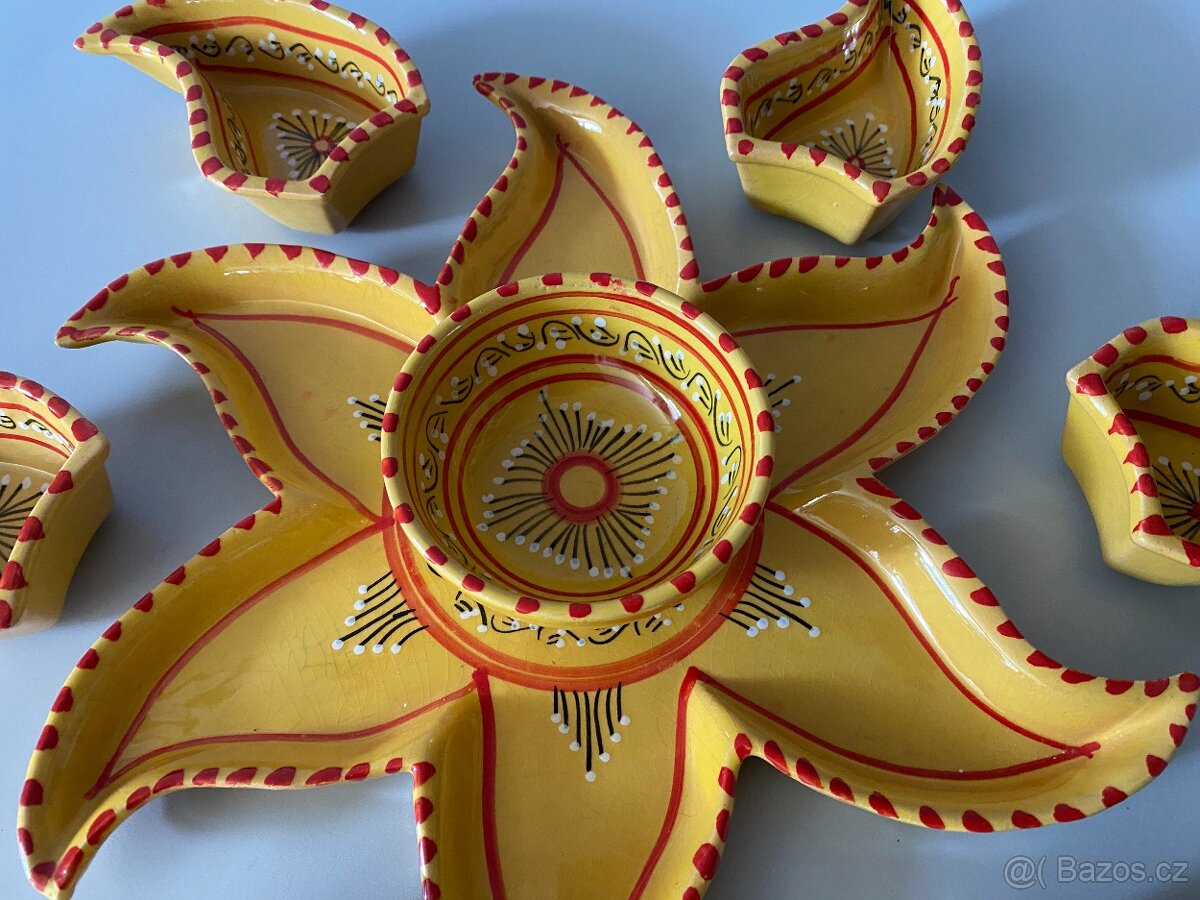 servírovací mísa orient keramická mísa autorská keramika - 6