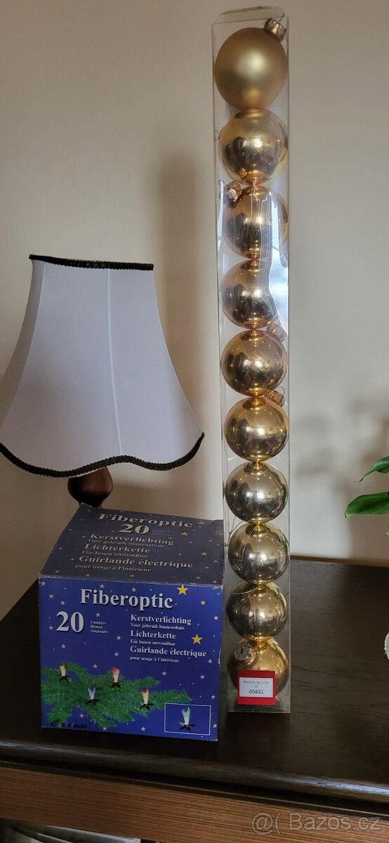 Umělý vánoční stromek – cca 120 cm, skladný, v super stavu - 6