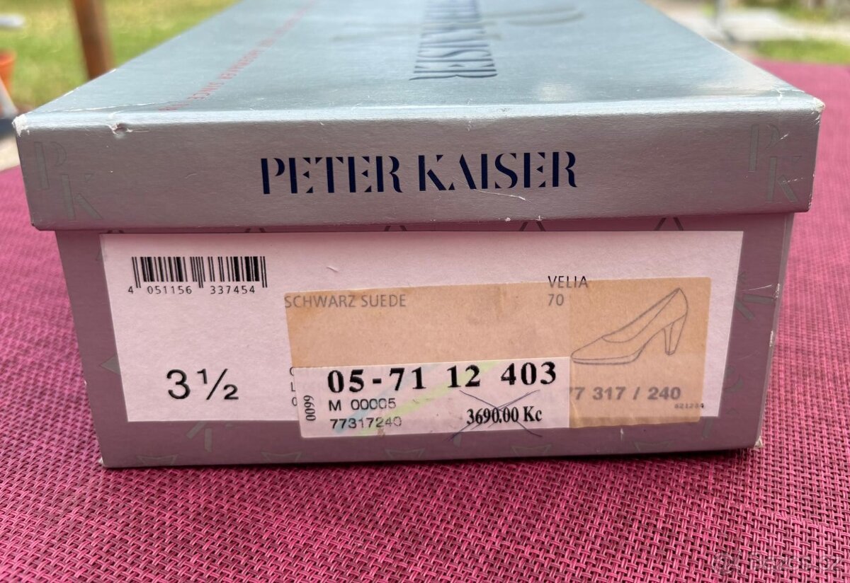 Semišové lidičky zn. Peter Kaiser - zánovní - 6