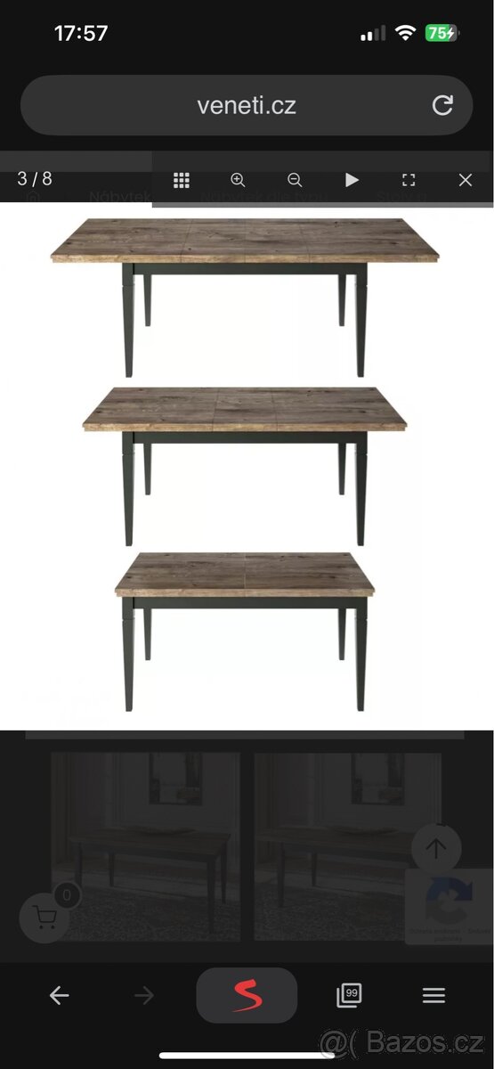 Jídelní rozkládací stůl - 6