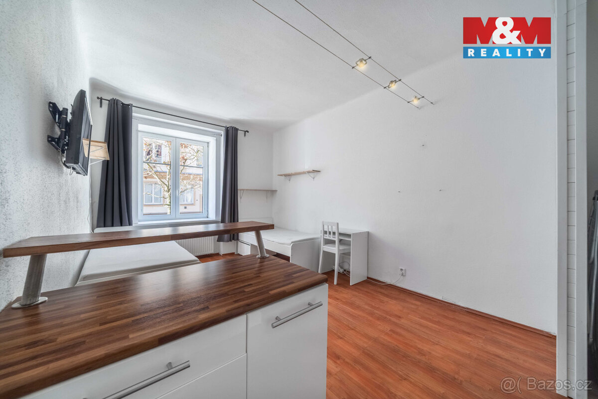 Pronájem bytu 1+kk, 27 m², Plzeň, ul. Vrchlického - 6