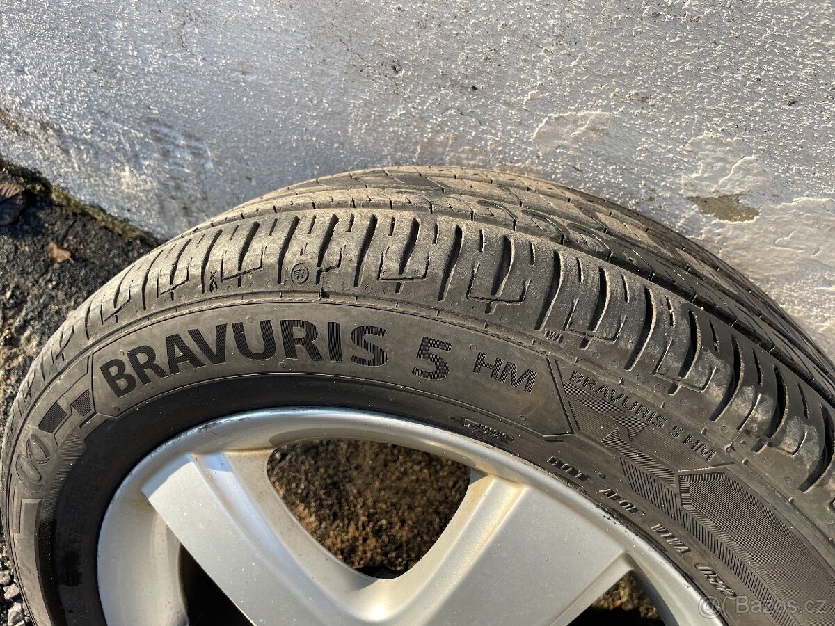 Mercedes w245 w169 sada letní kola alu disky 205 55 16 - 6