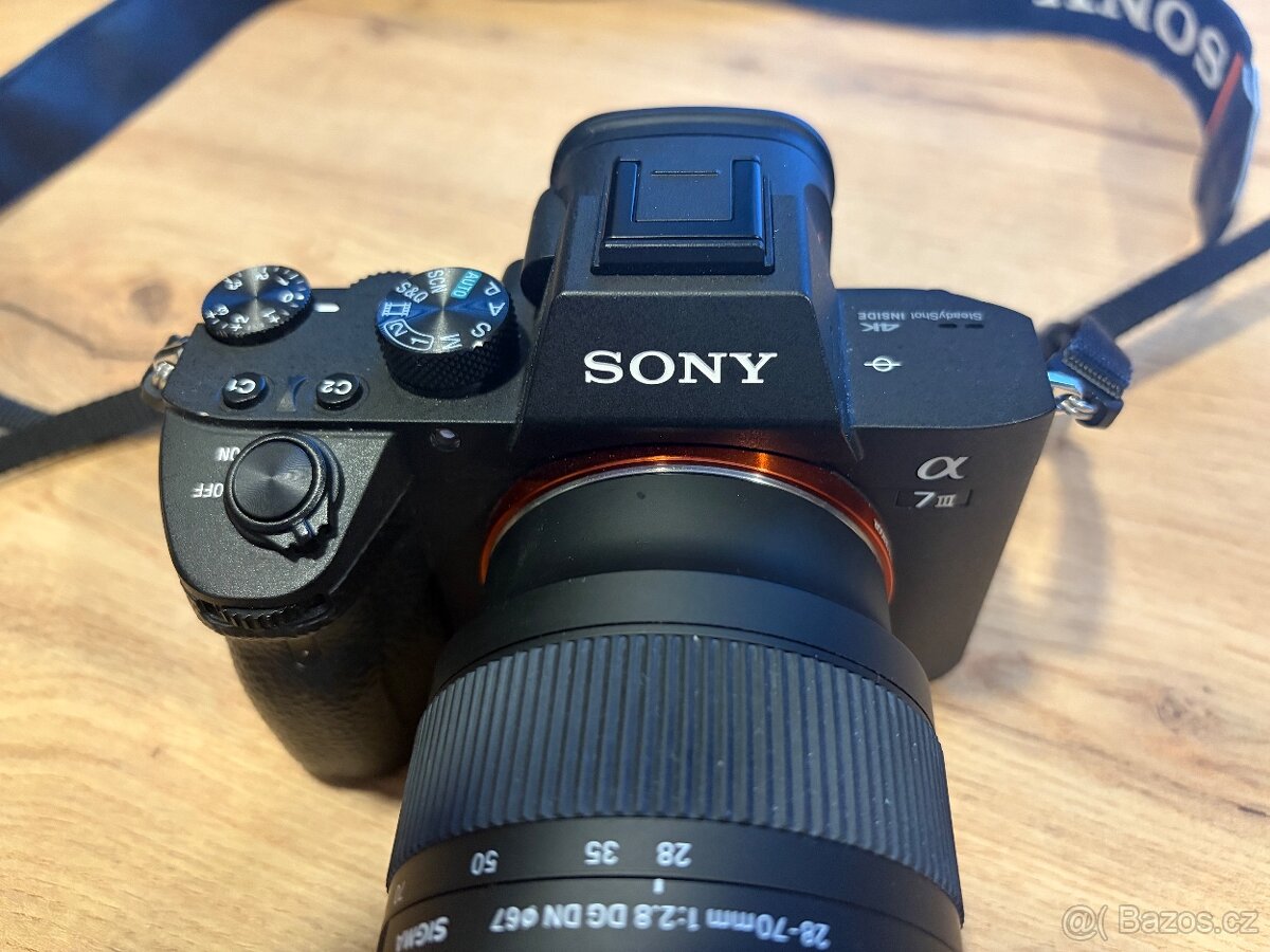 Fotoaparát Sony A7III + objektiv Sigma 28-70 f/2,8 DG DN C - 6