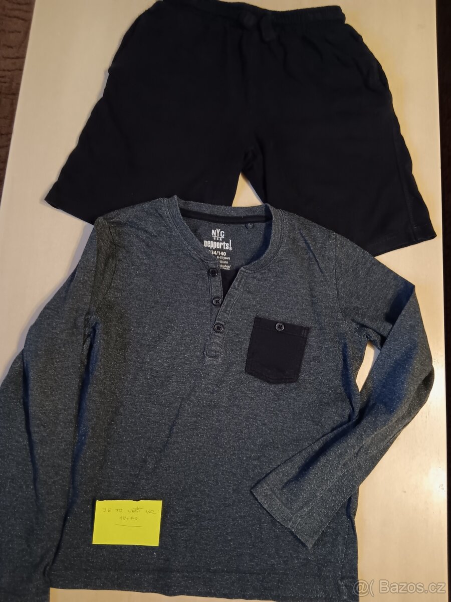 Sada oblečení na kluka vel. 122 - 6