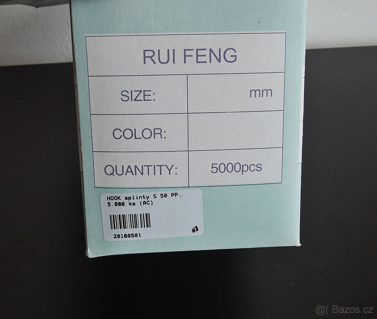 Kleště pro pověšení textilu, Mark III, včetně háčků - 6