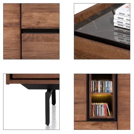 Prostorná dřevěná skříň - Halmstad - 6