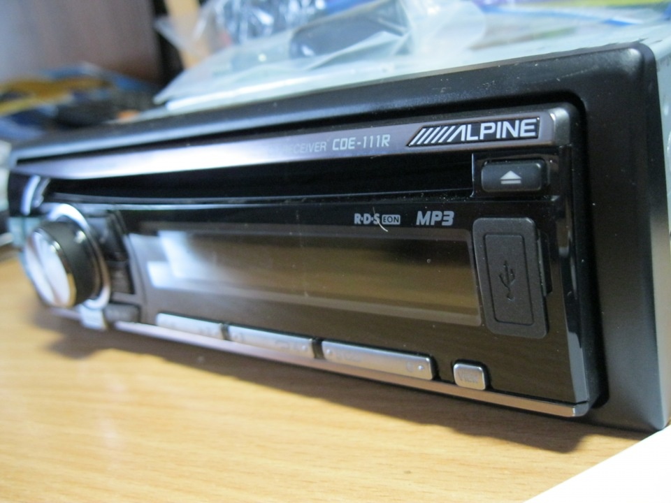 ALPINE CDE-111R , BLUETOOTH , USB , MP3 , AUX.... - 6