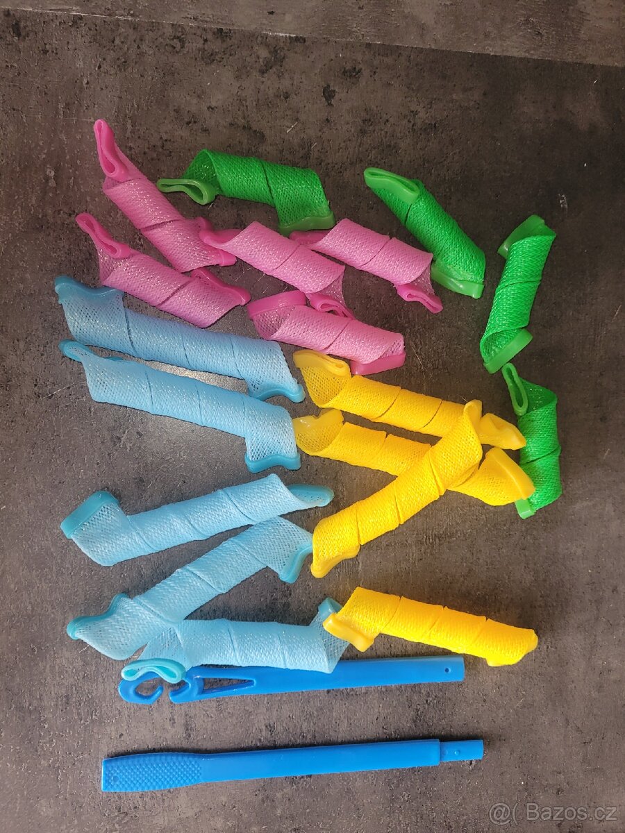 Papiloty magické natáčky noční 18 ks sada nová - 6