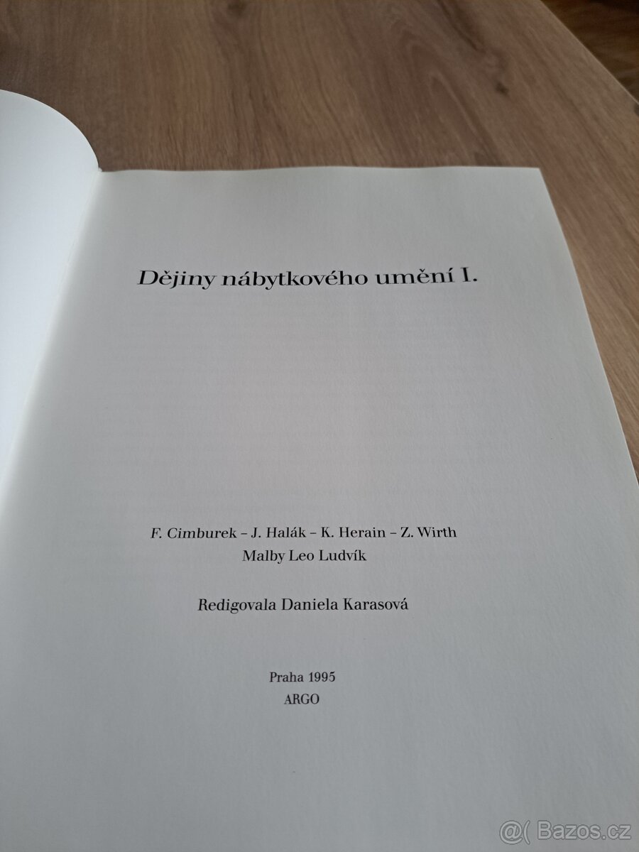 Dějiny nábytkového umění 1 - 6