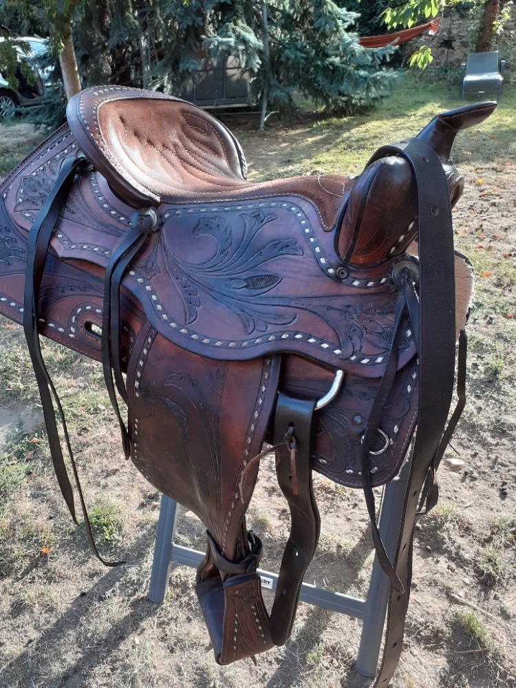 Prodám krásné westernové sedlo - 6