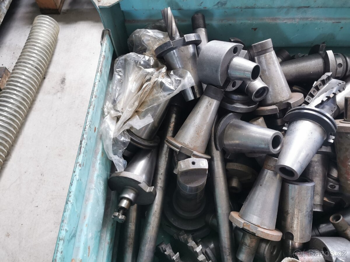 Upínací trny ISO50,ISO40, frézovací hlavy - 6