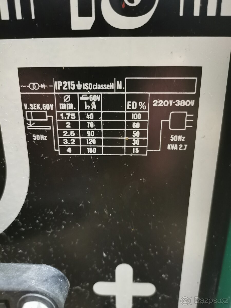 Svářečka 220/380. - 6