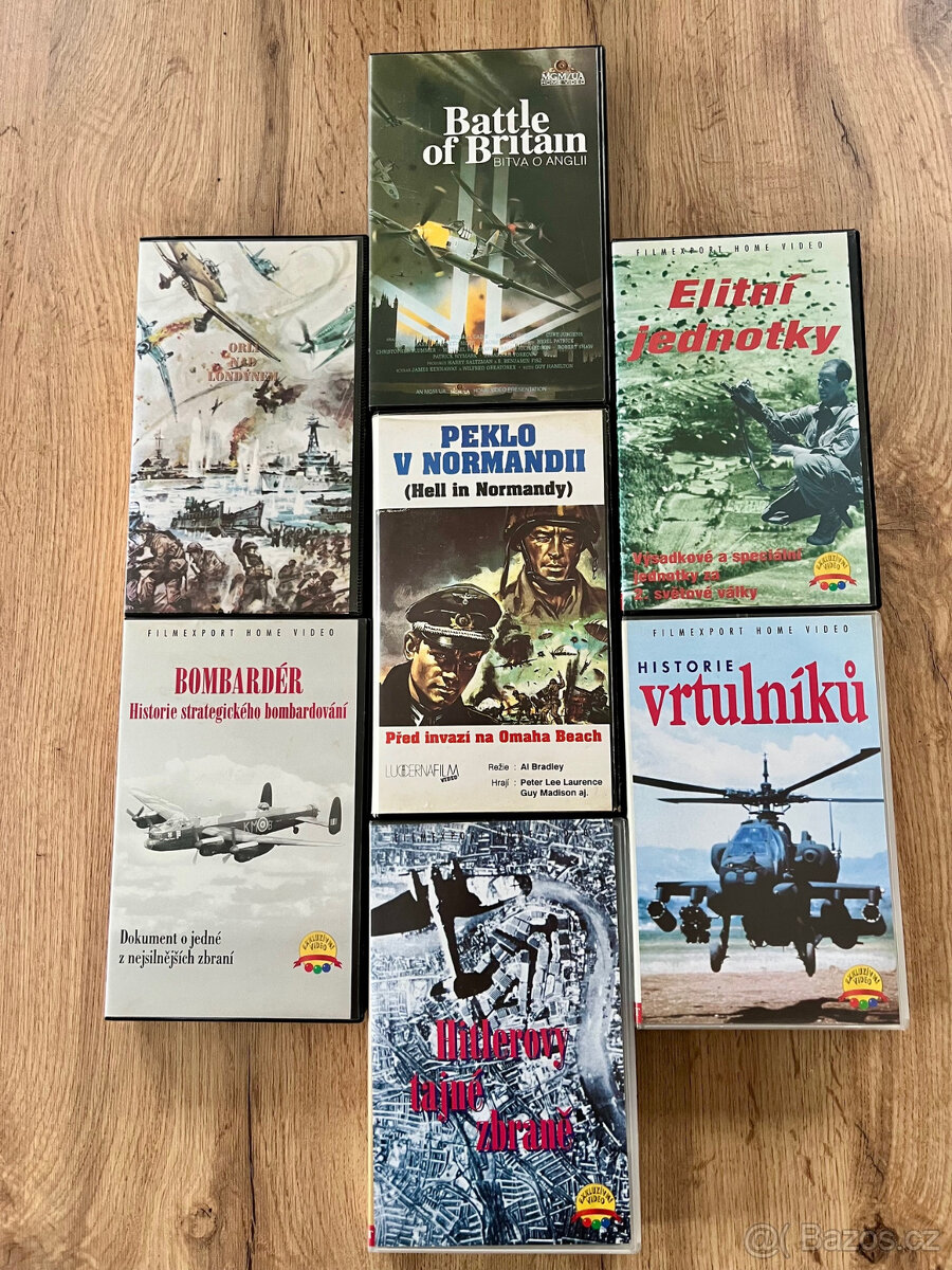 Originál VHS kazety - 6