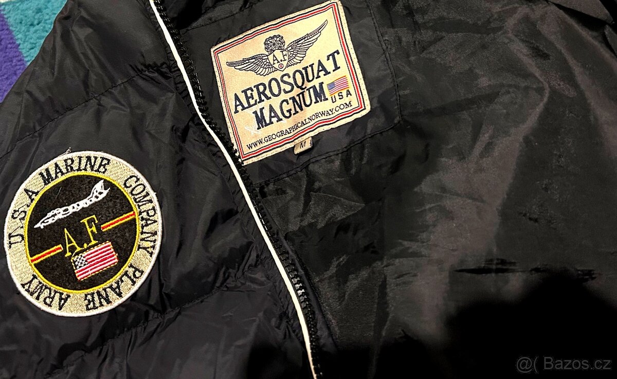 AEROSQUAT MAGNUM PÁNSKÁ ZIMNÍ EXTRAVAGANTNÍ BUNDA M - 6