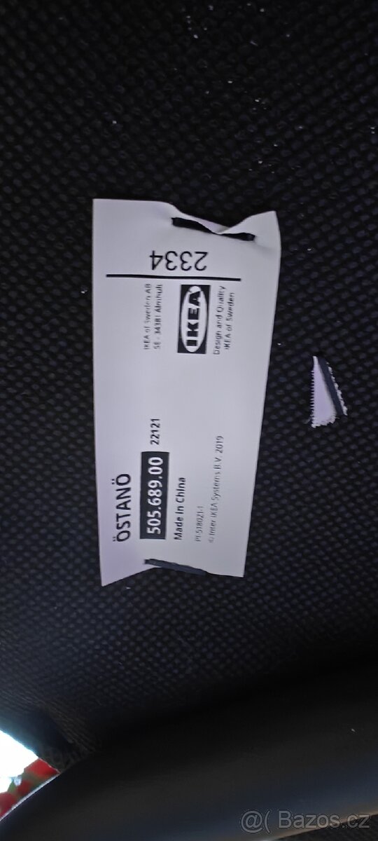 Prodám sadu stolu Sandsberg s židlemi Östanö značky IKEA - 6