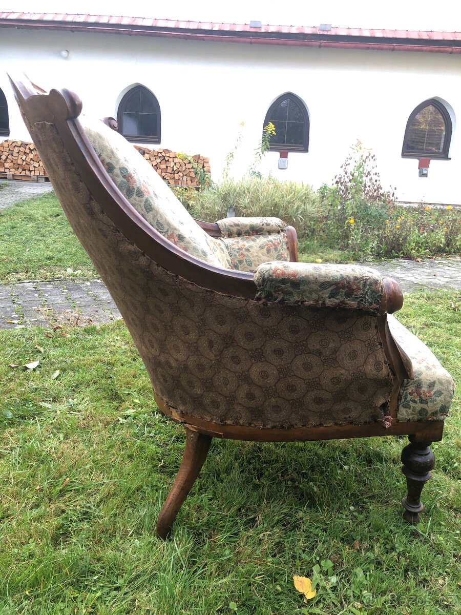 Starožitná sedací souprava (6 ks) - 6