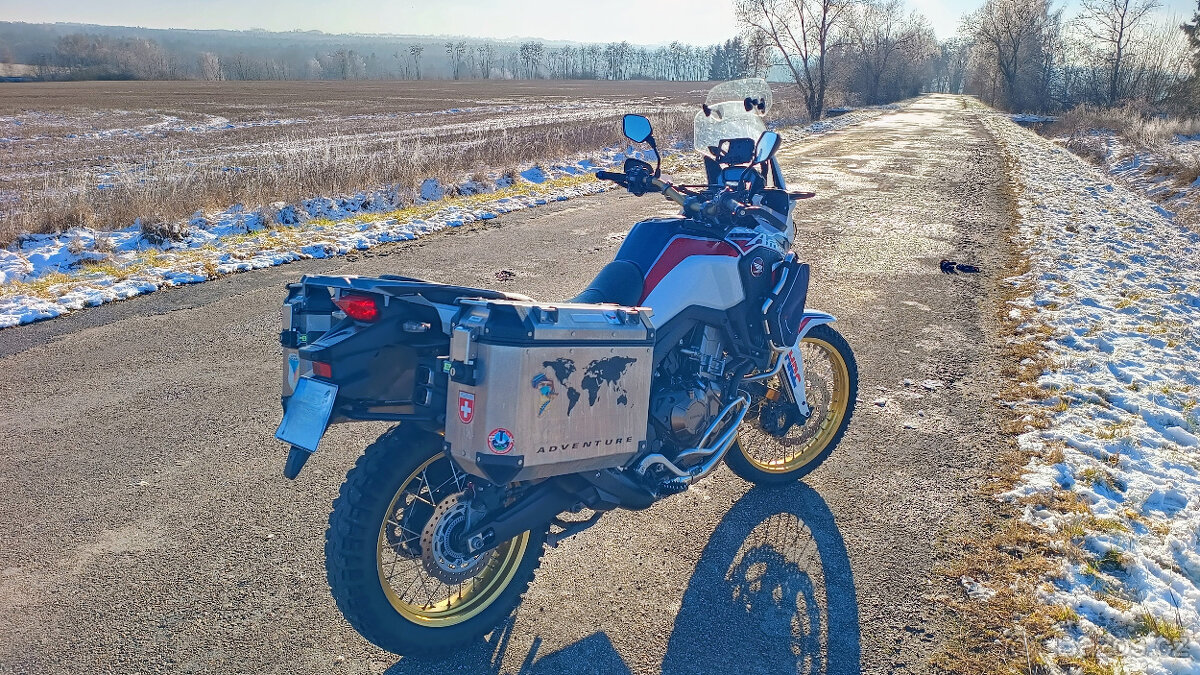 Honda Africa twin CRF 1000 L manual r.v. 2017 + kufry Givi - 6