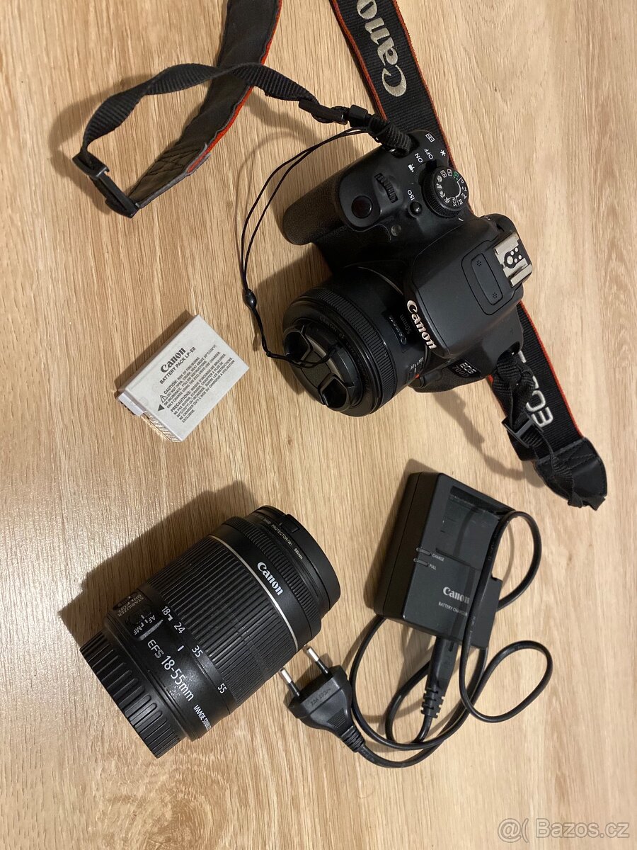 Canon EOS 700D+objektivy+příslušenství - 6
