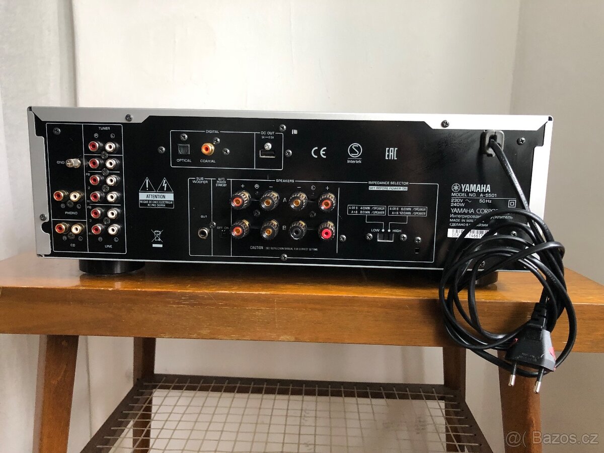 Stereo zesilovac Yamaha A-S501 - 6