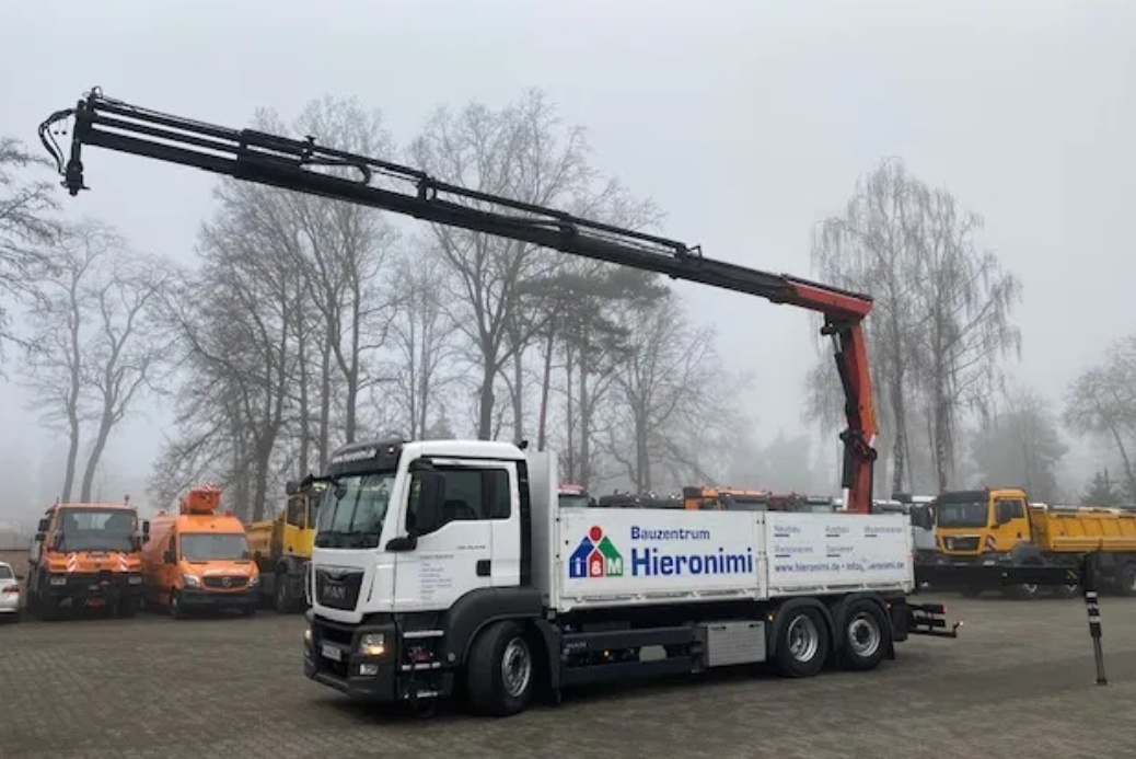 MAN TGS 26.440 6x2 E6 - valník s HDS - 6