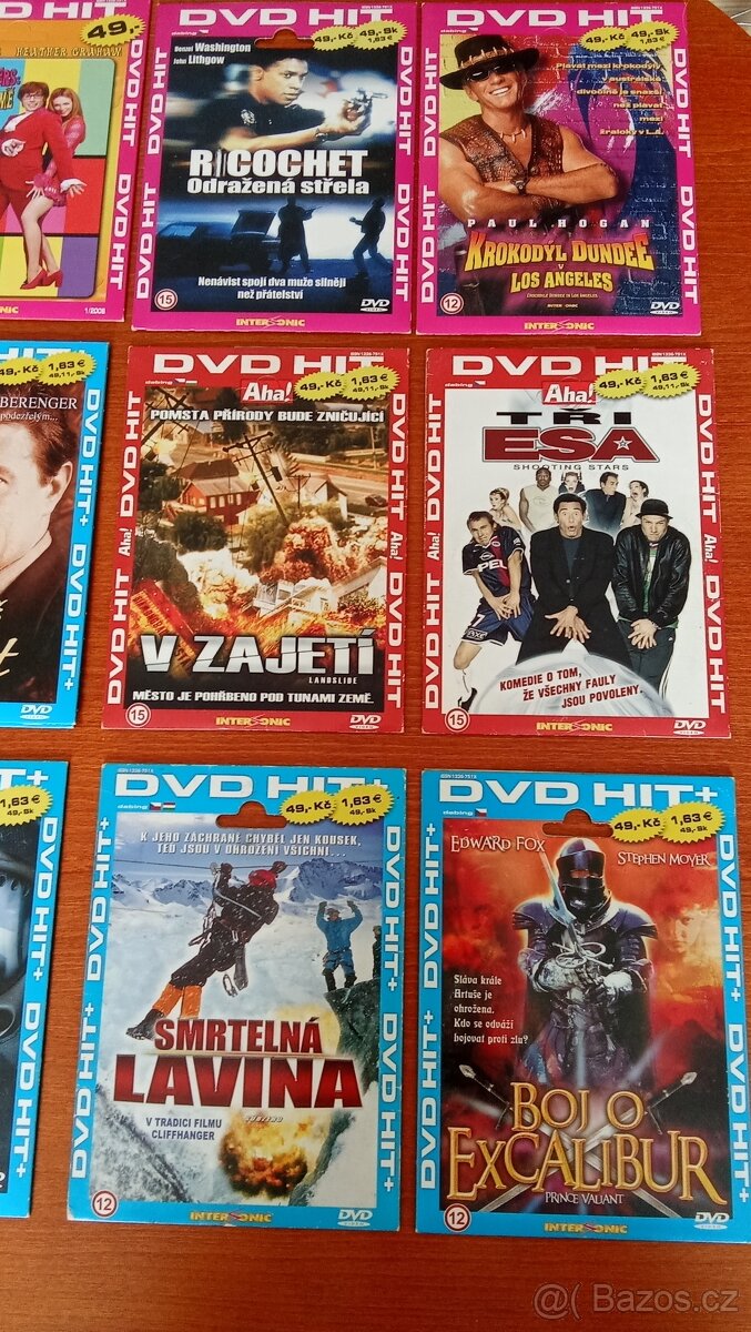 Spousta DVD filmů papírové obaly - 6