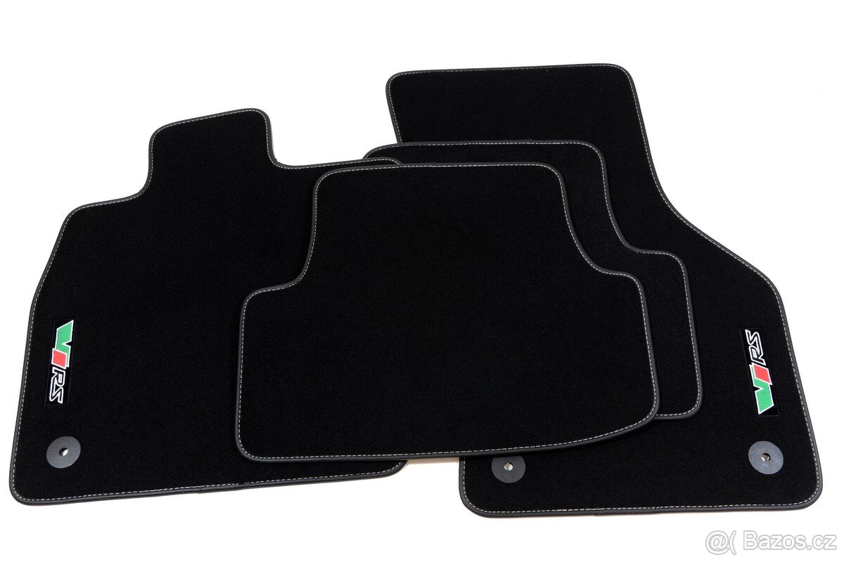 Luxusní celoroční Autokoberce ŠKODA RS - podklad hrubá guma - 6