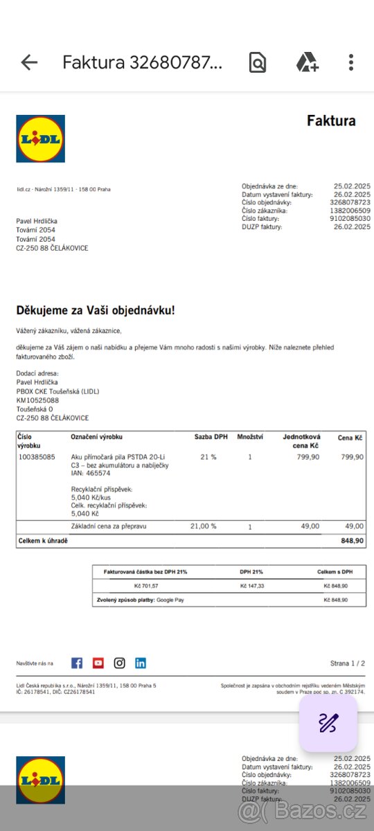 Přímočará pila - 6