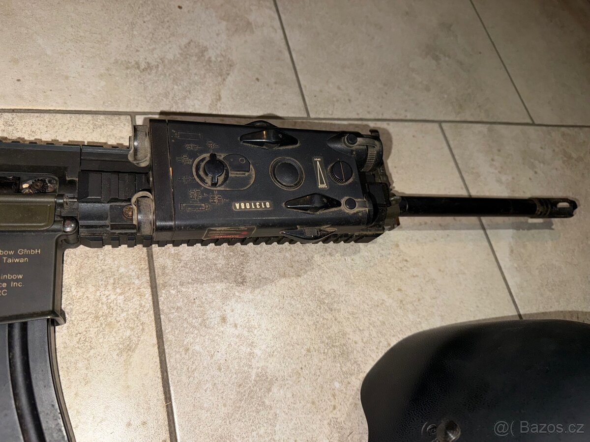 Airsoft AR, M4, HK AEG samopal plus vybaveni - 6