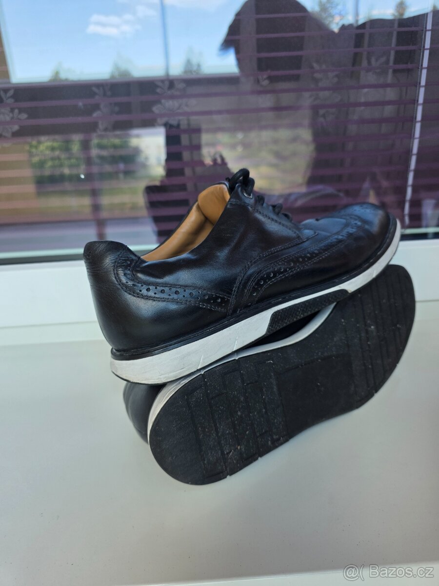 Hugo Boss - kožené boty - 6