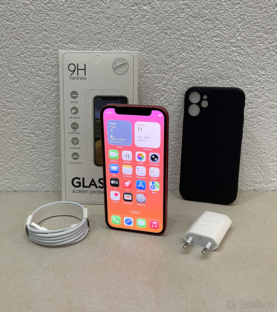 🍏 Apple iPhone 12 MINI 64GB - Red (12m. ZÁRUKA) + DÁRKY - 6