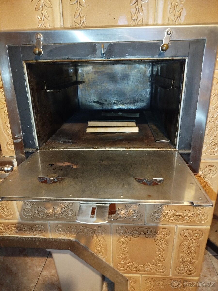 Kachlová kamna s pecí - 6