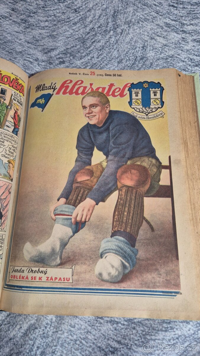 Mladý hlasatel 1939/40 V ročník Rychlé Šipy - 6