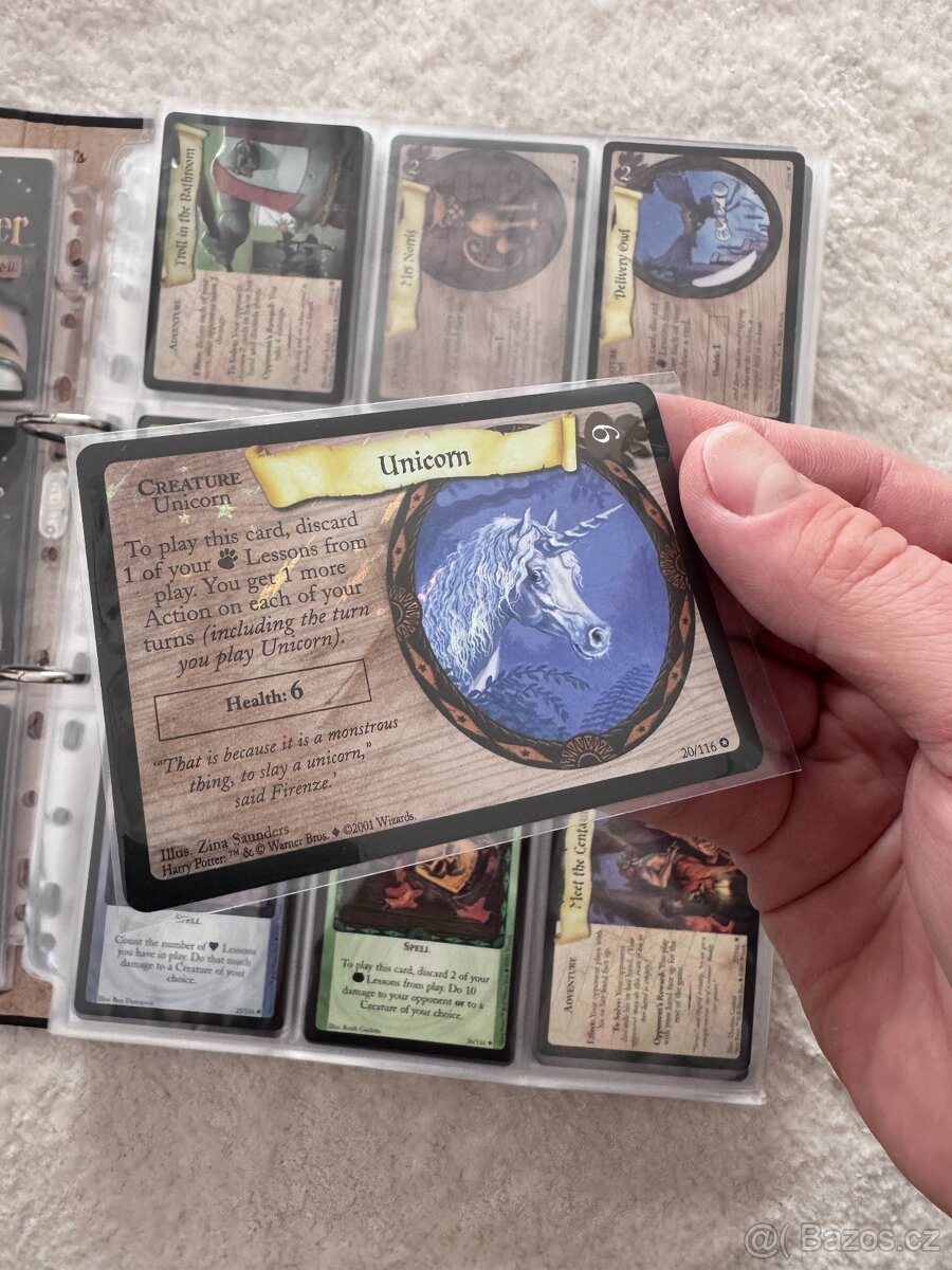 Harry Potter TCG - Base set - 1st Edition / KOMPLETNÍ SADA - 6
