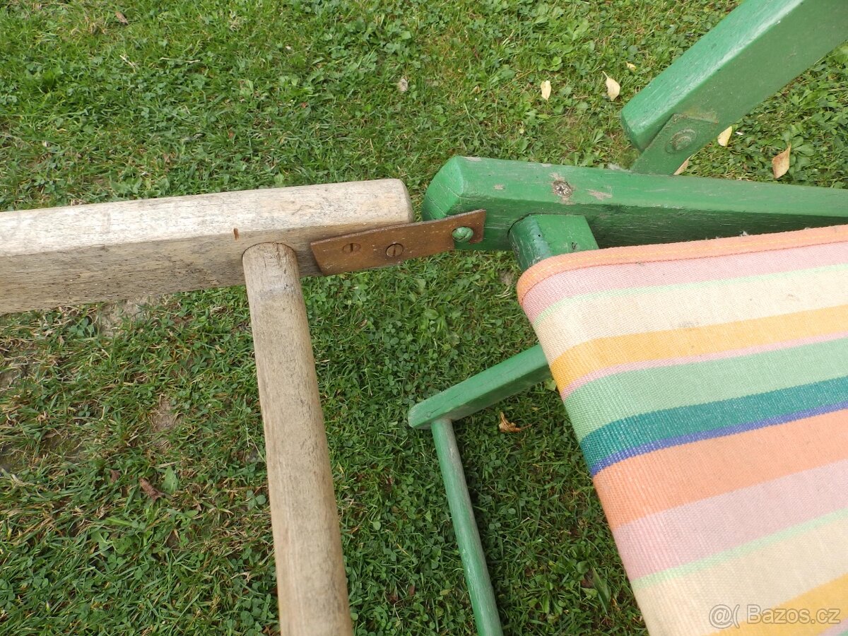 lehátka retro skládací - 6