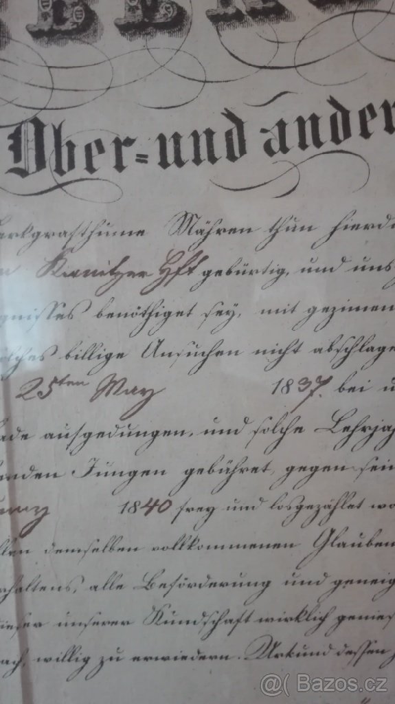 Výuční list 1841 - 6