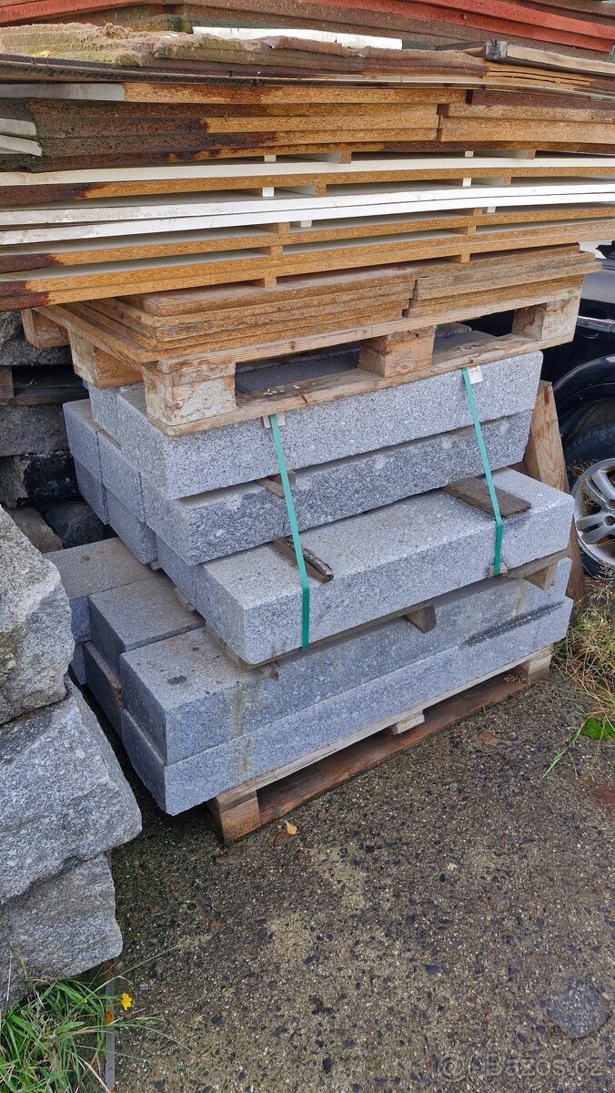 Žulové obruby a zápražáky (placáky) - 6