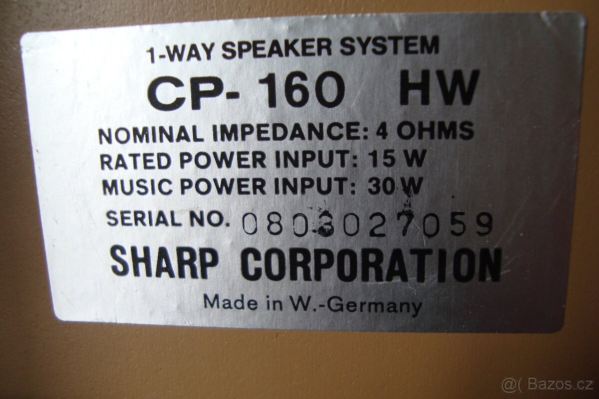Reproduktory Sharp - 6