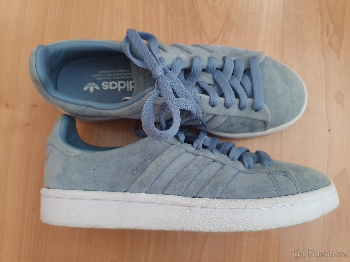 Šedomodré Adidas campus 36,5 tenisky boty - 6