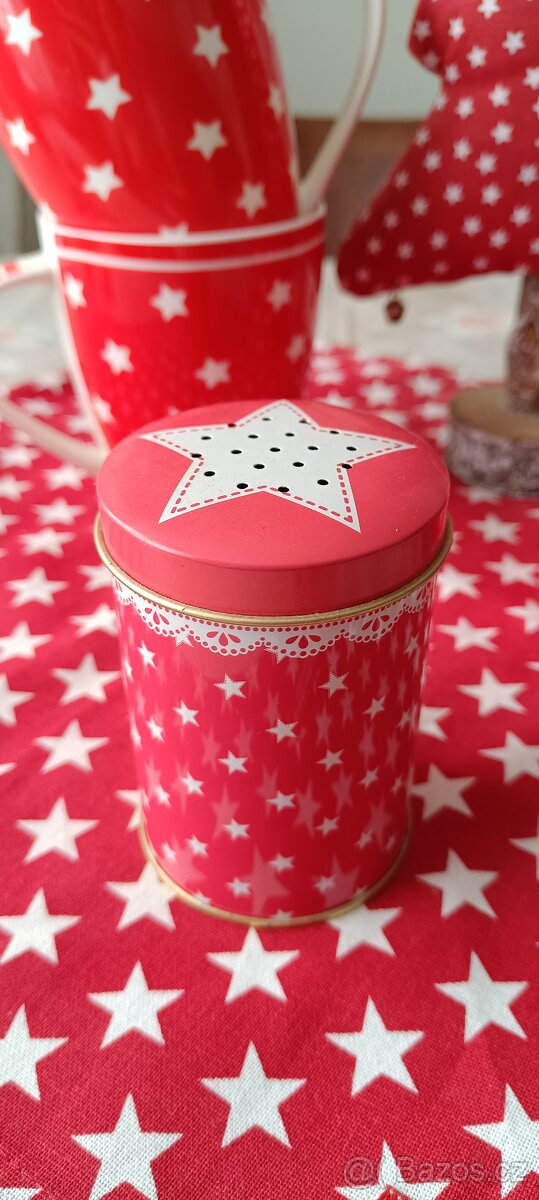 Porcelán star teď hvězdičky green gate - 6