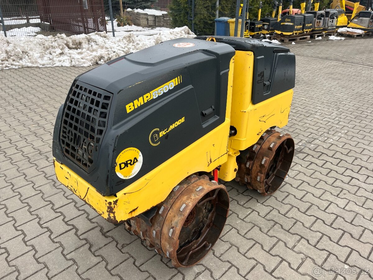 Vibrační válec jezkovy Bomag BMP 8500, 316mth, Wacker Neuson - 6