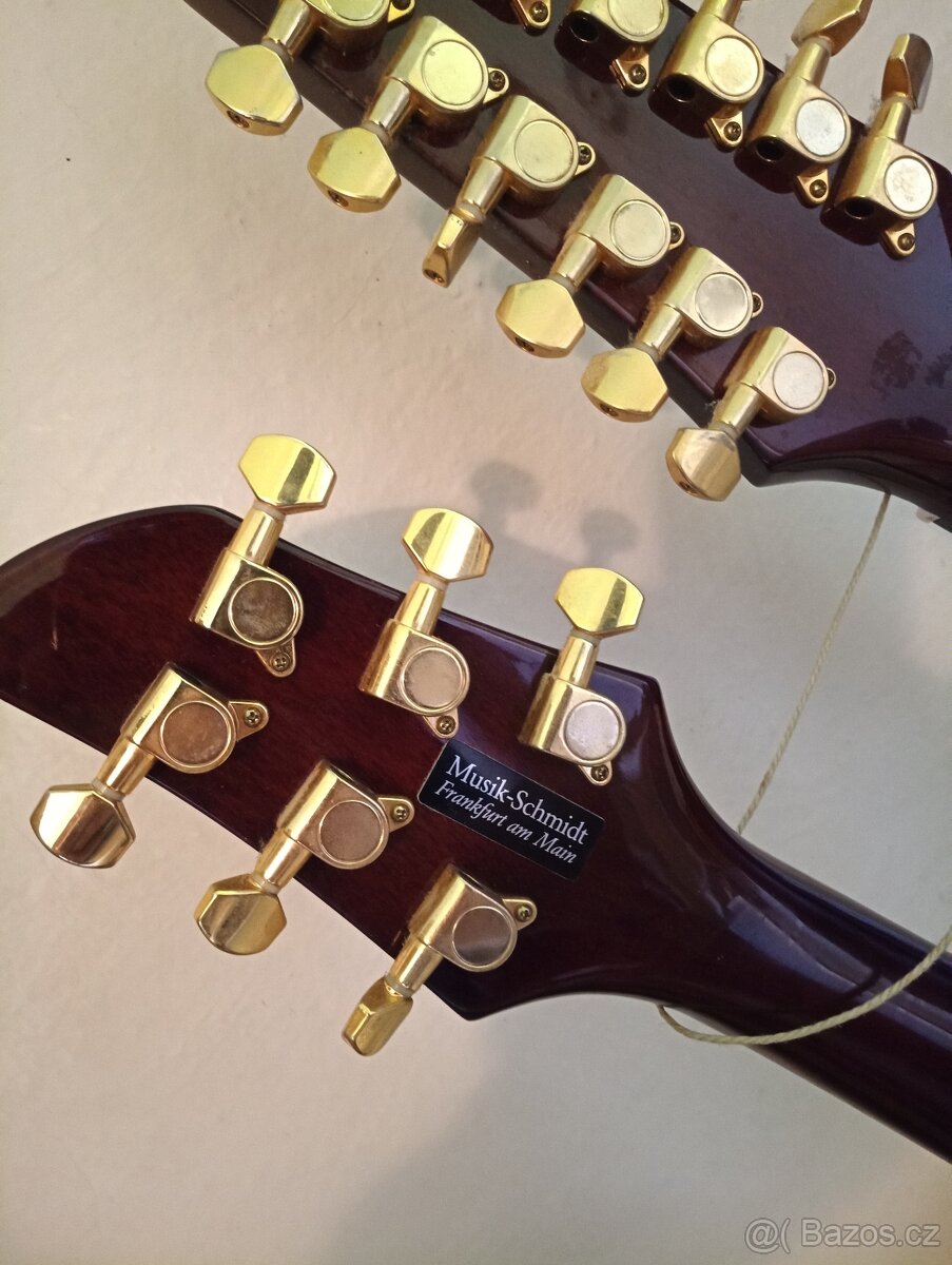 Prodam Guitar Career Double Neck 6/12 Electric. - 6