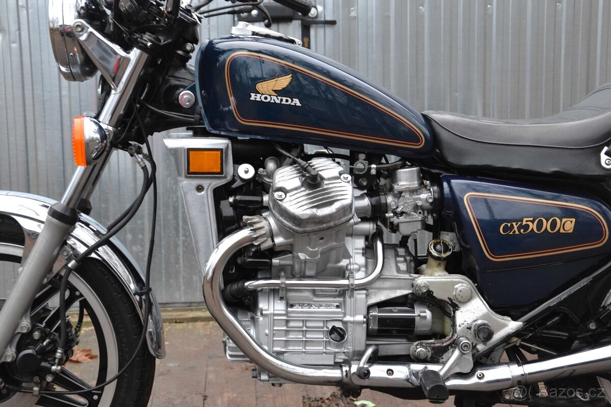 Honda CX 500C, od 1984 1 majitel - číst inzerát. - 6