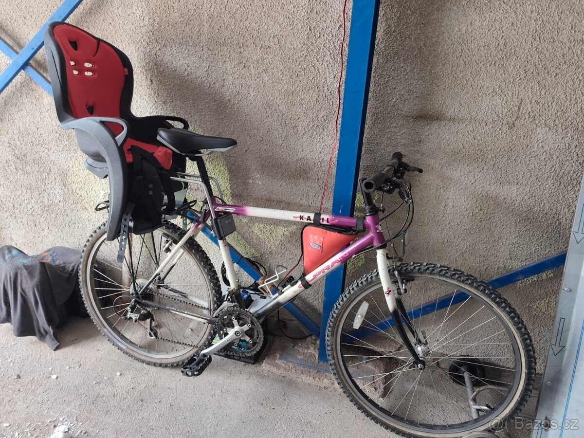 Dětská cyklo sedačka Hamax + kolo zdarma - 6