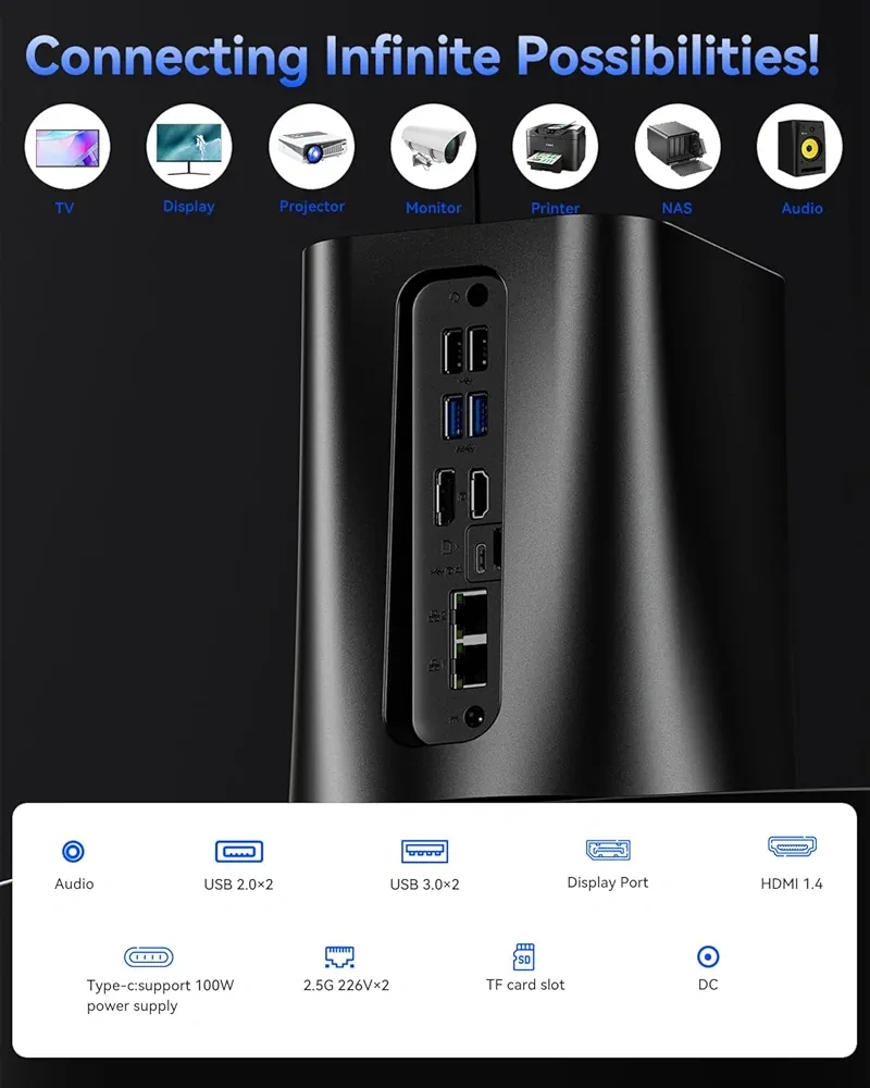 NAS/ Home Server - (Ryzen 7, 32GB RAM, 8TB HD) - 6