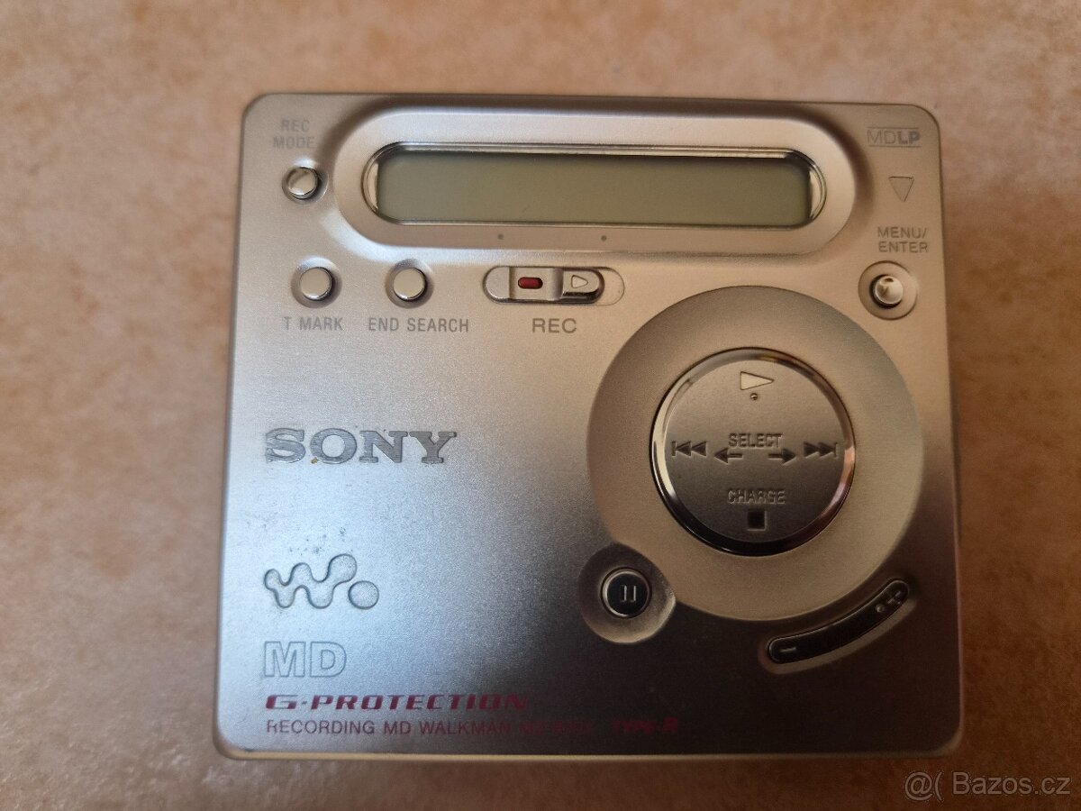 Prodám sbírku 5× Sony MiniDisc Walkman - 6